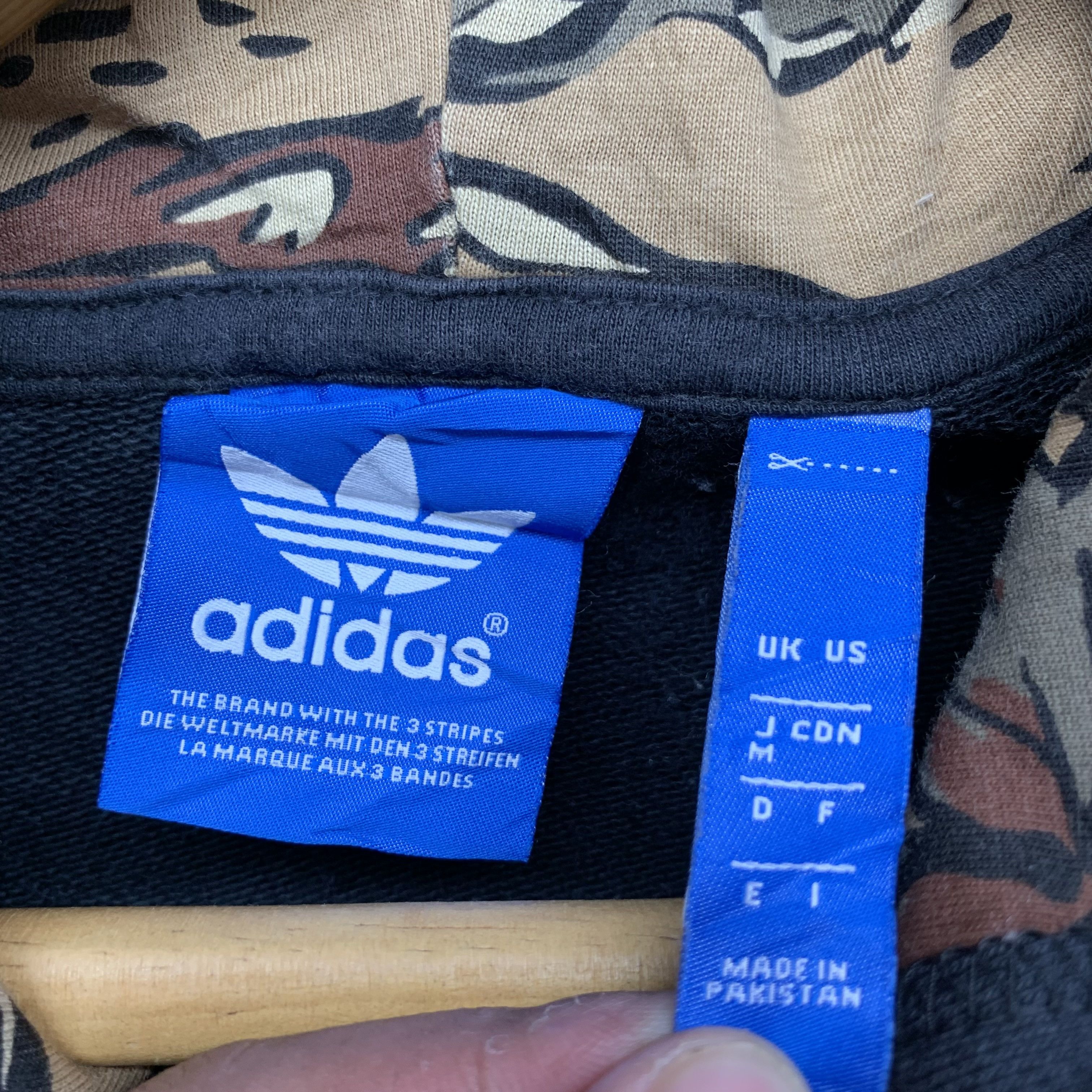 Adidas Adidas Camo Big Logo Pullover Hoodies #3499-86 Size US M / EU 48-50 / 2 - 6 Thumbnail