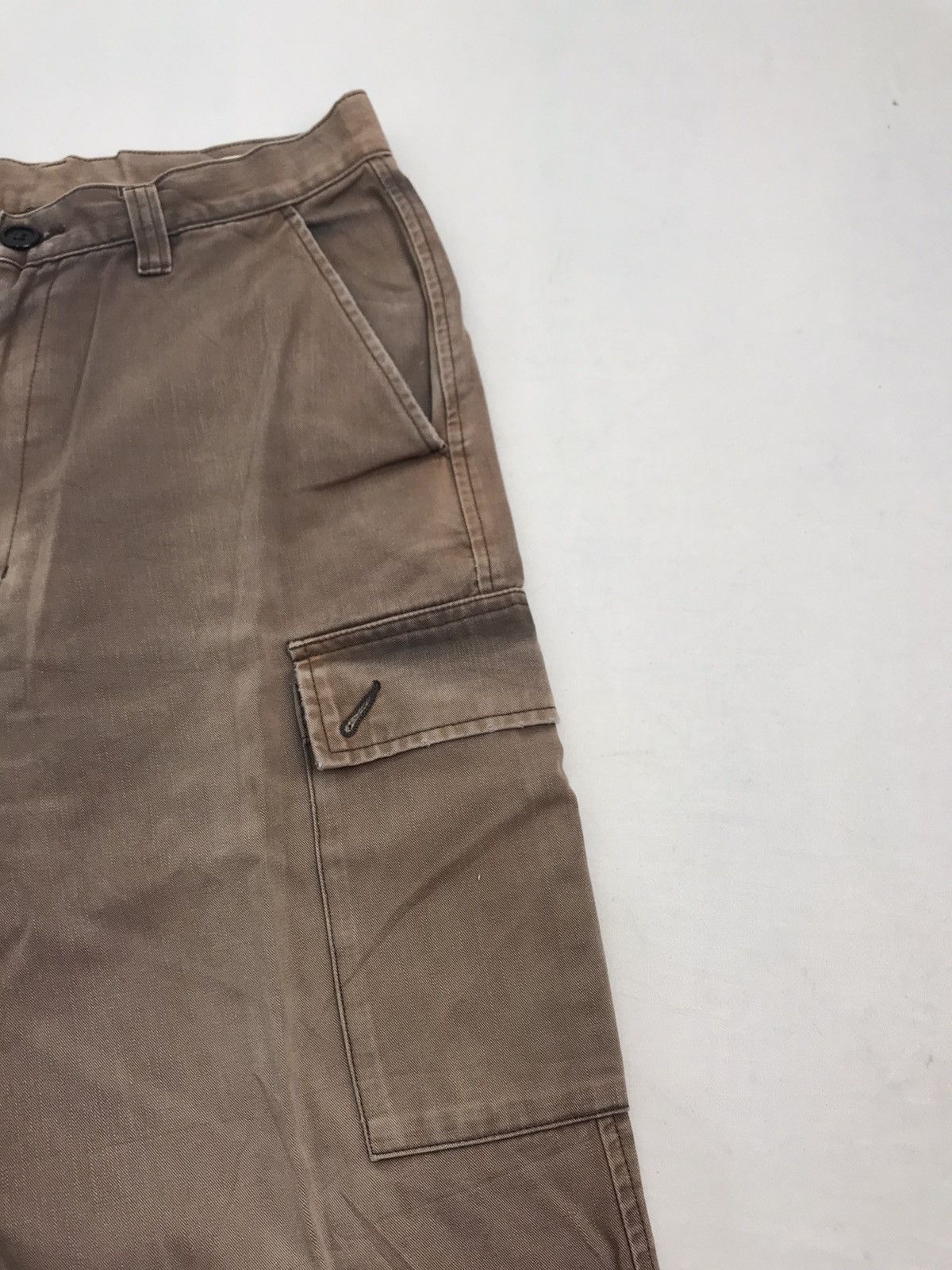 Beauty Beast ❌Last Drop❌Cargo pants Brown faded sun travis Size US 29 - 4 Thumbnail
