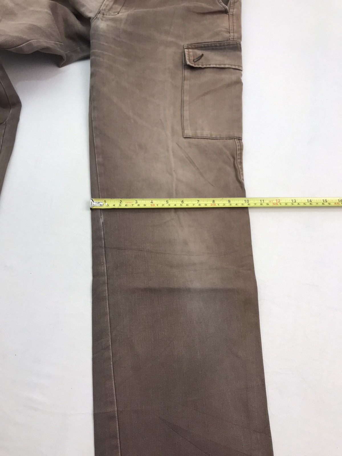 Beauty Beast ❌Last Drop❌Cargo pants Brown faded sun travis Size US 29 - 13 Thumbnail