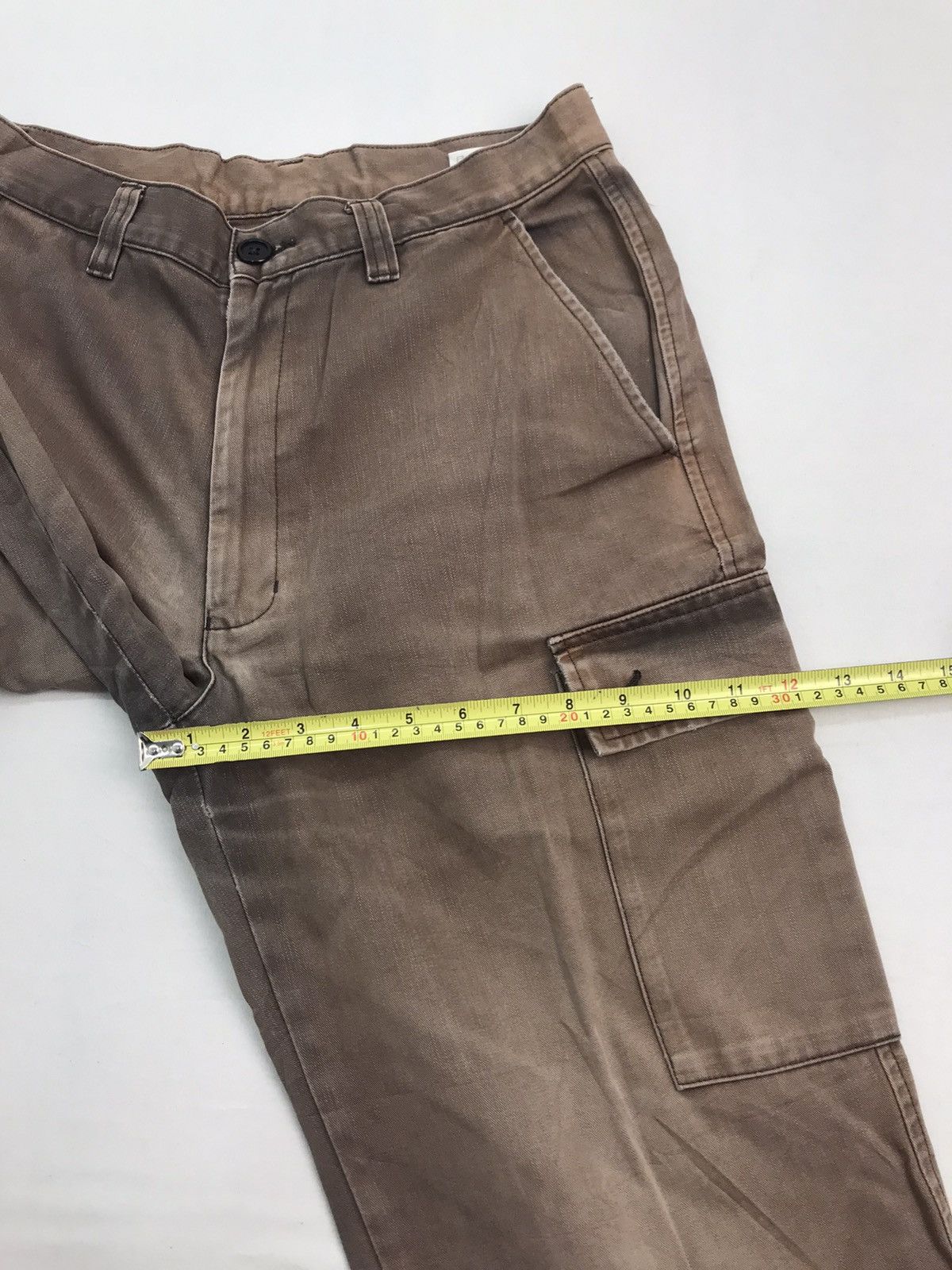 Beauty Beast ❌Last Drop❌Cargo pants Brown faded sun travis Size US 29 - 12 Thumbnail