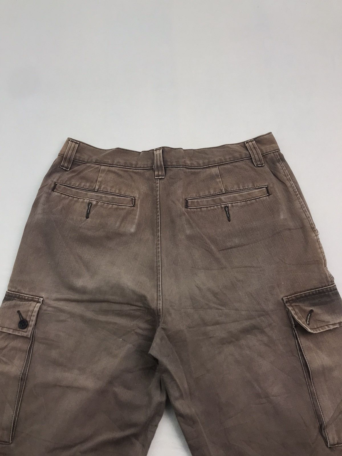 Beauty Beast ❌Last Drop❌Cargo pants Brown faded sun travis Size US 29 - 8 Thumbnail