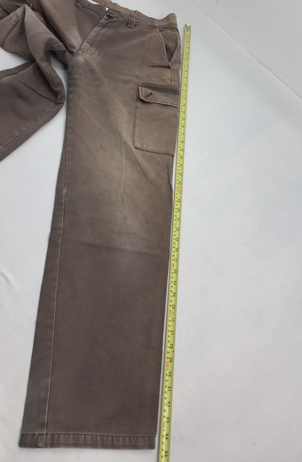 Beauty Beast ❌Last Drop❌Cargo pants Brown faded sun travis Size US 29 - 15 Thumbnail