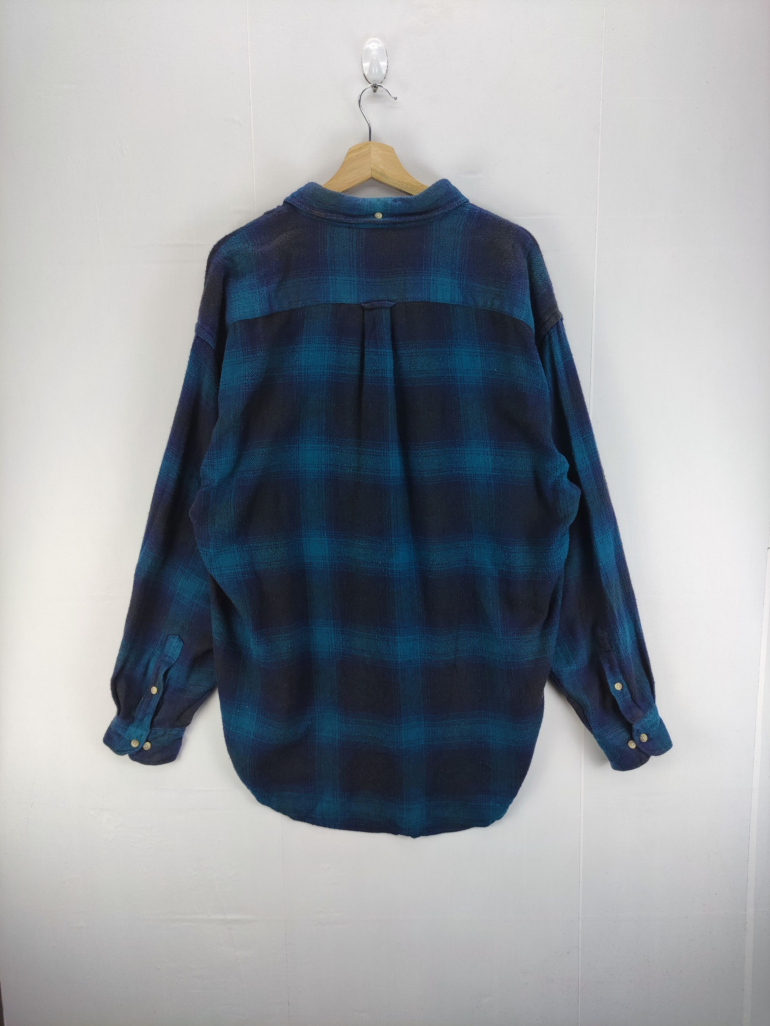 Evergreen Vintage Evergreen Flannel Shirt Button Up Long Sleeve Size US XL / EU 56 / 4 - 6 Thumbnail