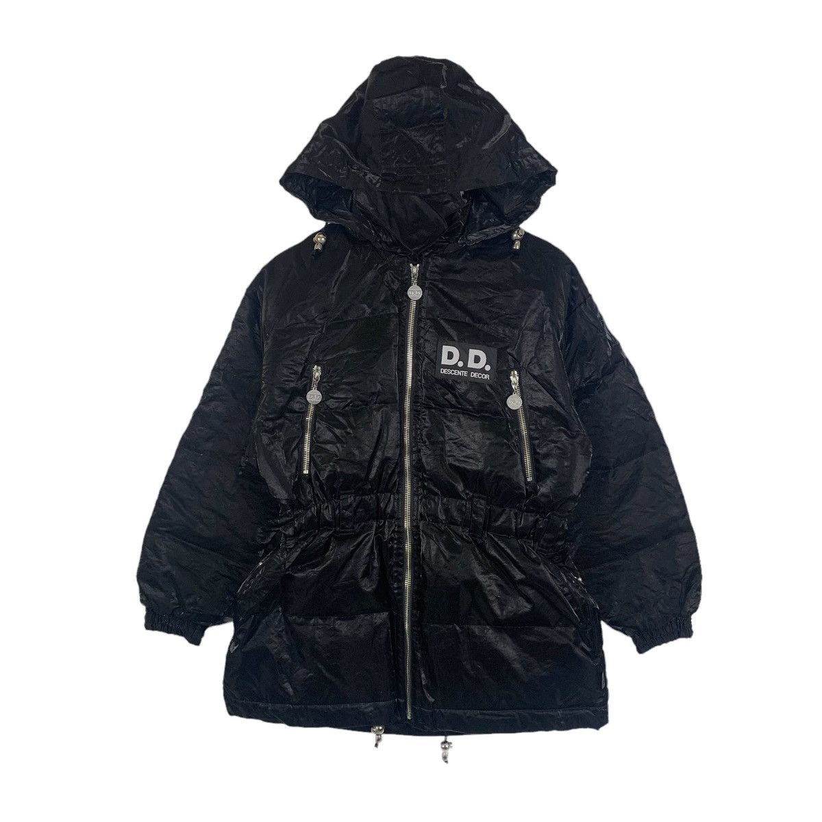 DESCENTE DECOR Outdoor Sportswear Ski Hoodie Puffer Jacket
