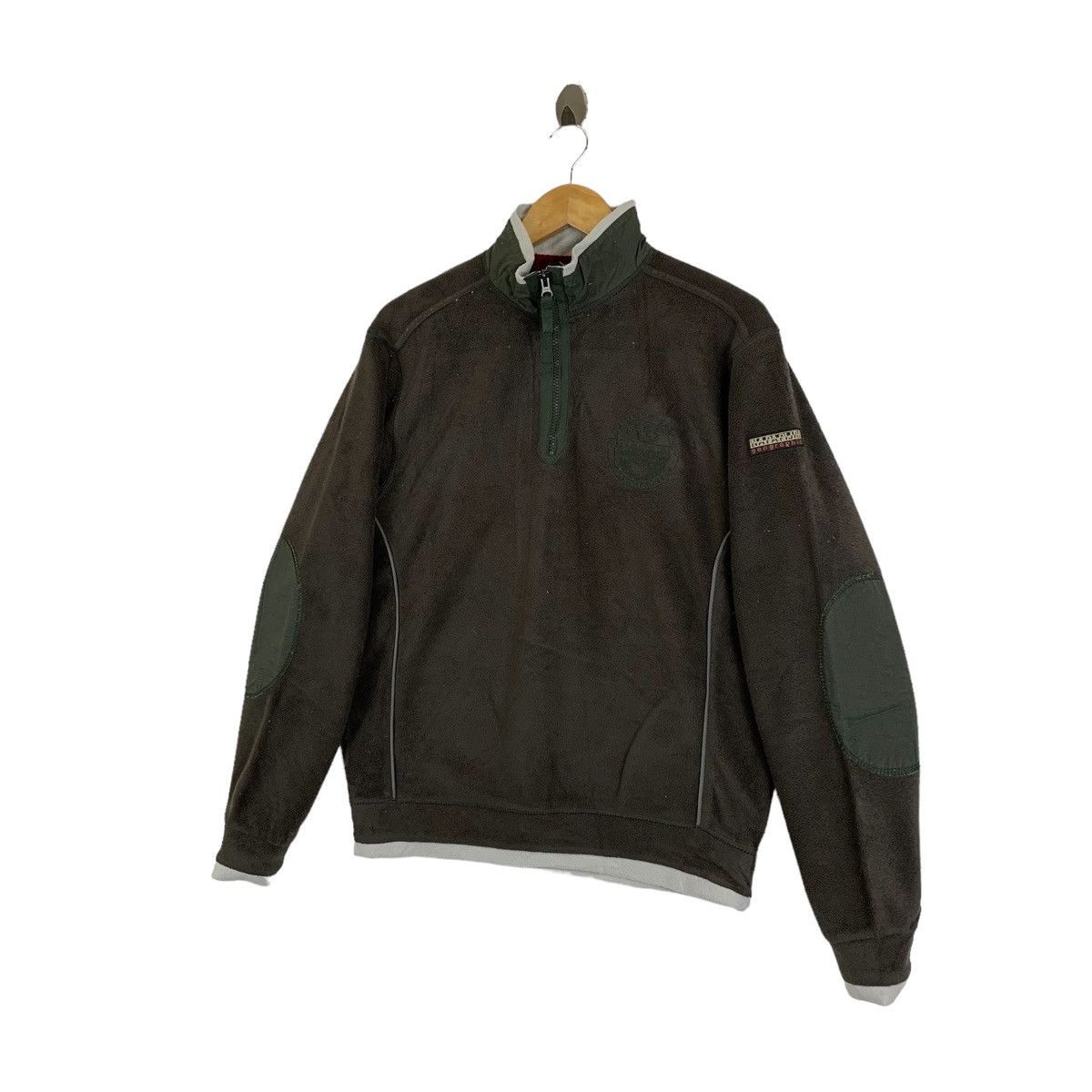 Napapijri NAPAPIJRI Geographic Outdoor Sportswear Fleece Sweatshirt Size US M / EU 48-50 / 2 - 3 Thumbnail