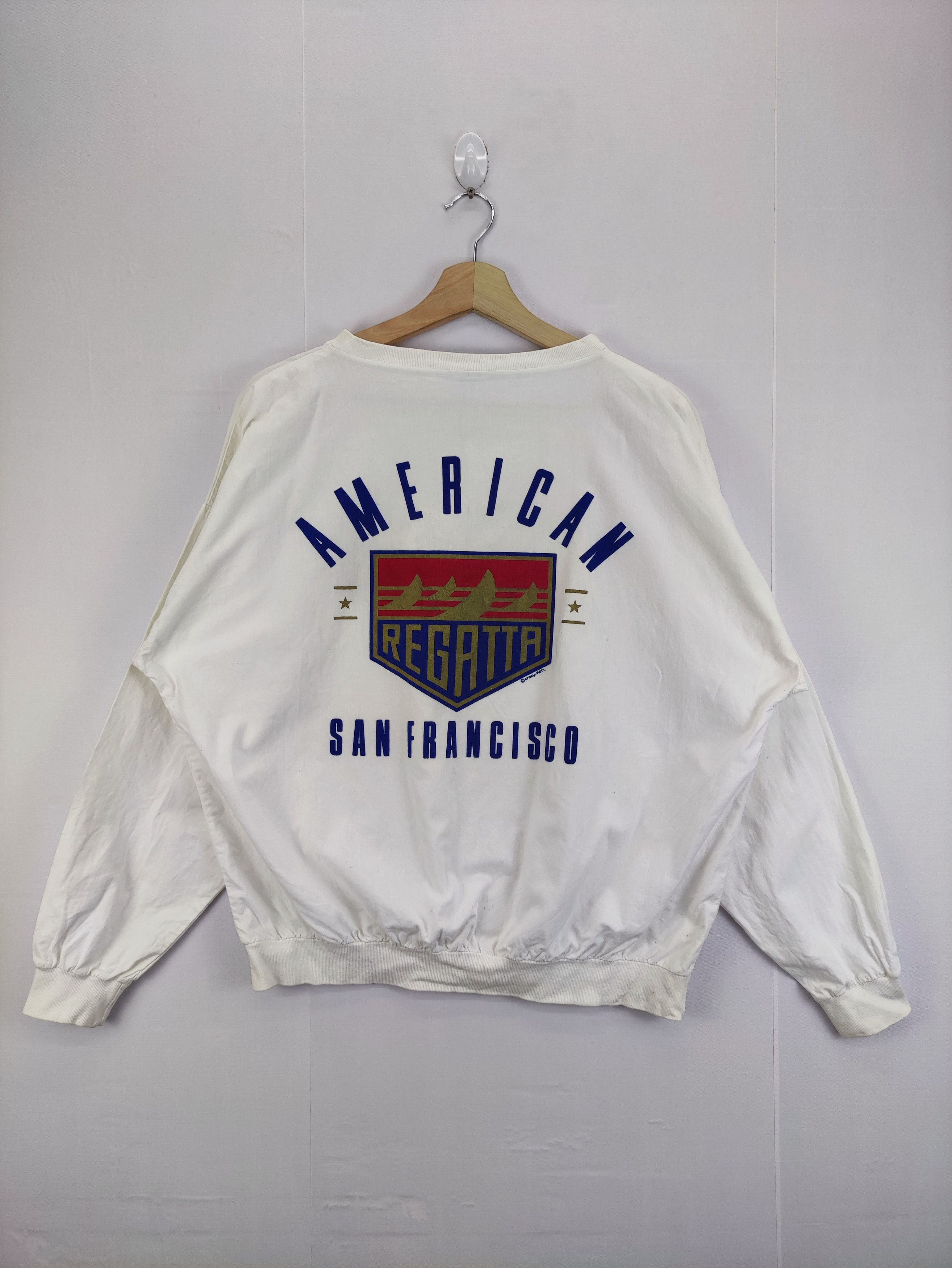 Vintage Vintage Crazy Shirt Hawaiian American Sweatshirt Size US M / EU 48-50 / 2 - 6 Thumbnail