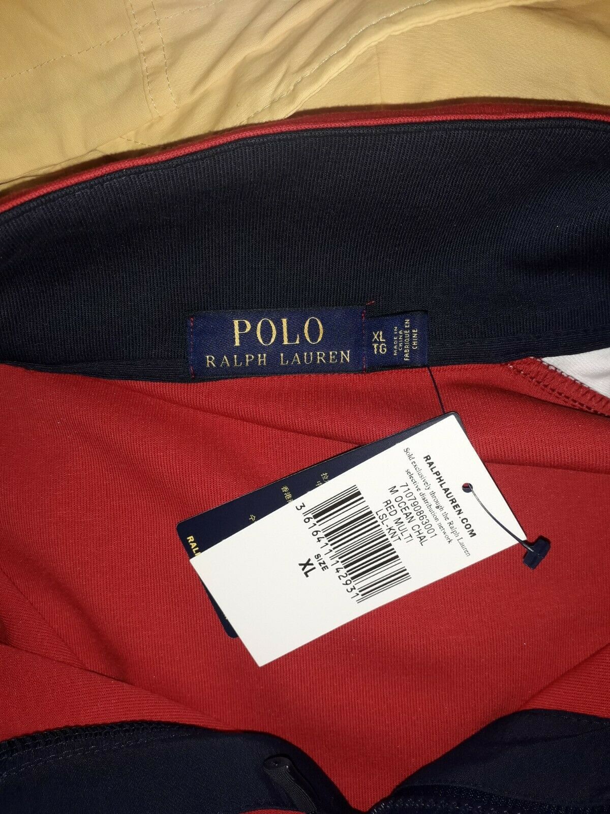 Polo Ralph Lauren Polo Ralph Lauren Polo Sport 12M Yacht Hybrid Hoodie XL Size US XL / EU 56 / 4 - 7 Thumbnail