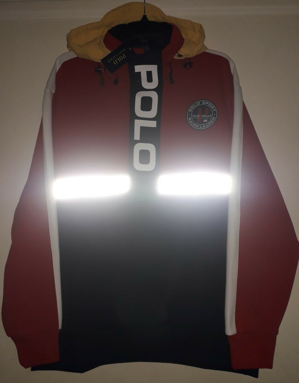 Polo Ralph Lauren Polo Ralph Lauren Polo Sport 12M Yacht Hybrid Hoodie XL Size US XL / EU 56 / 4 - 1 Thumbnail