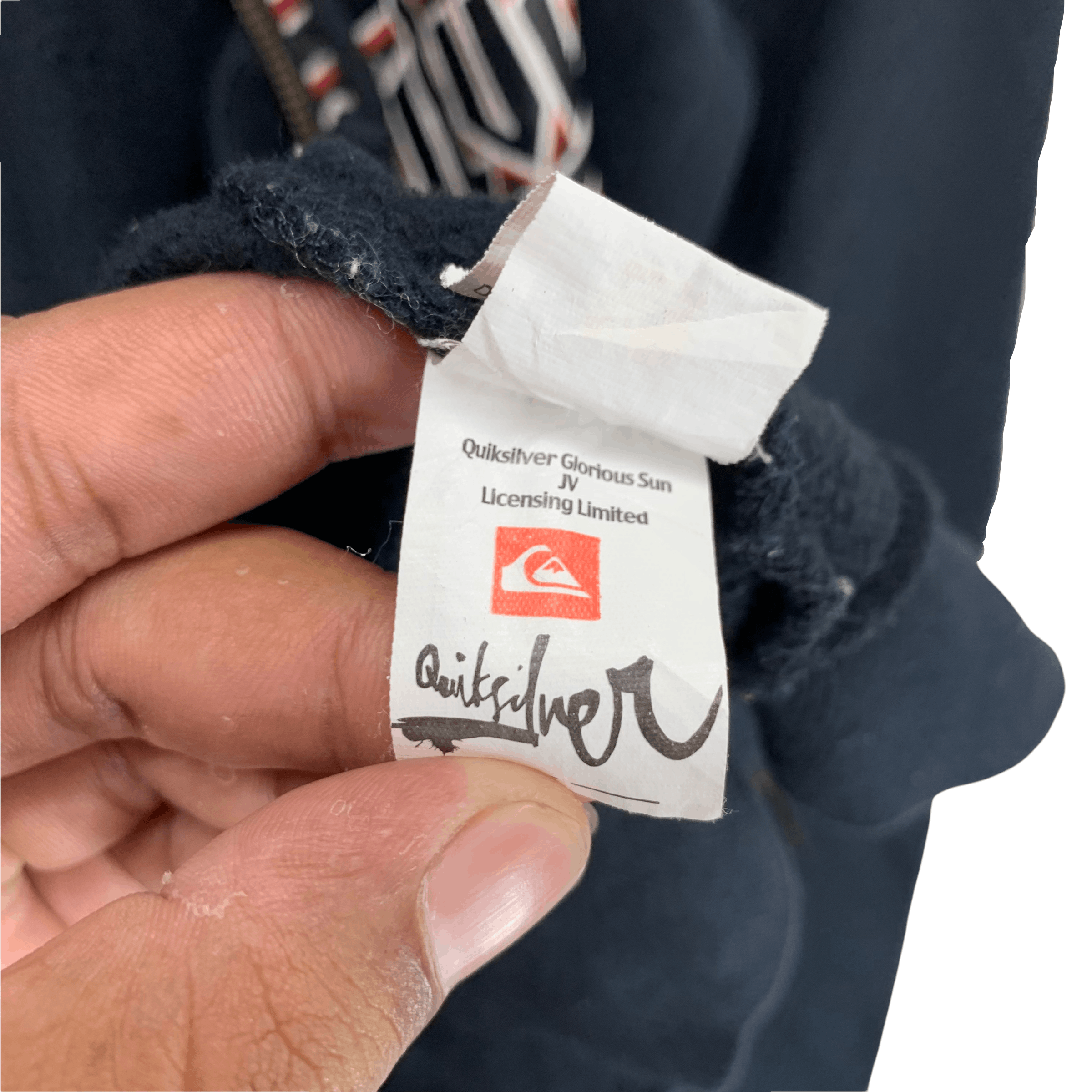 Quiksilver Quiksilver Big Logo Zipper Hoodies #3493-101 Size US M / EU 48-50 / 2 - 5 Thumbnail