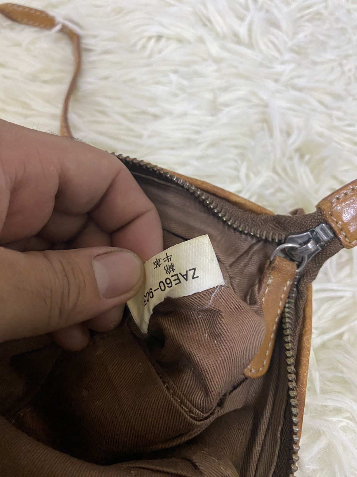 Burberry × Vintage Vintage Burberry Canvas Baguette Luxury Bag Size ONE SIZE - 5 Thumbnail