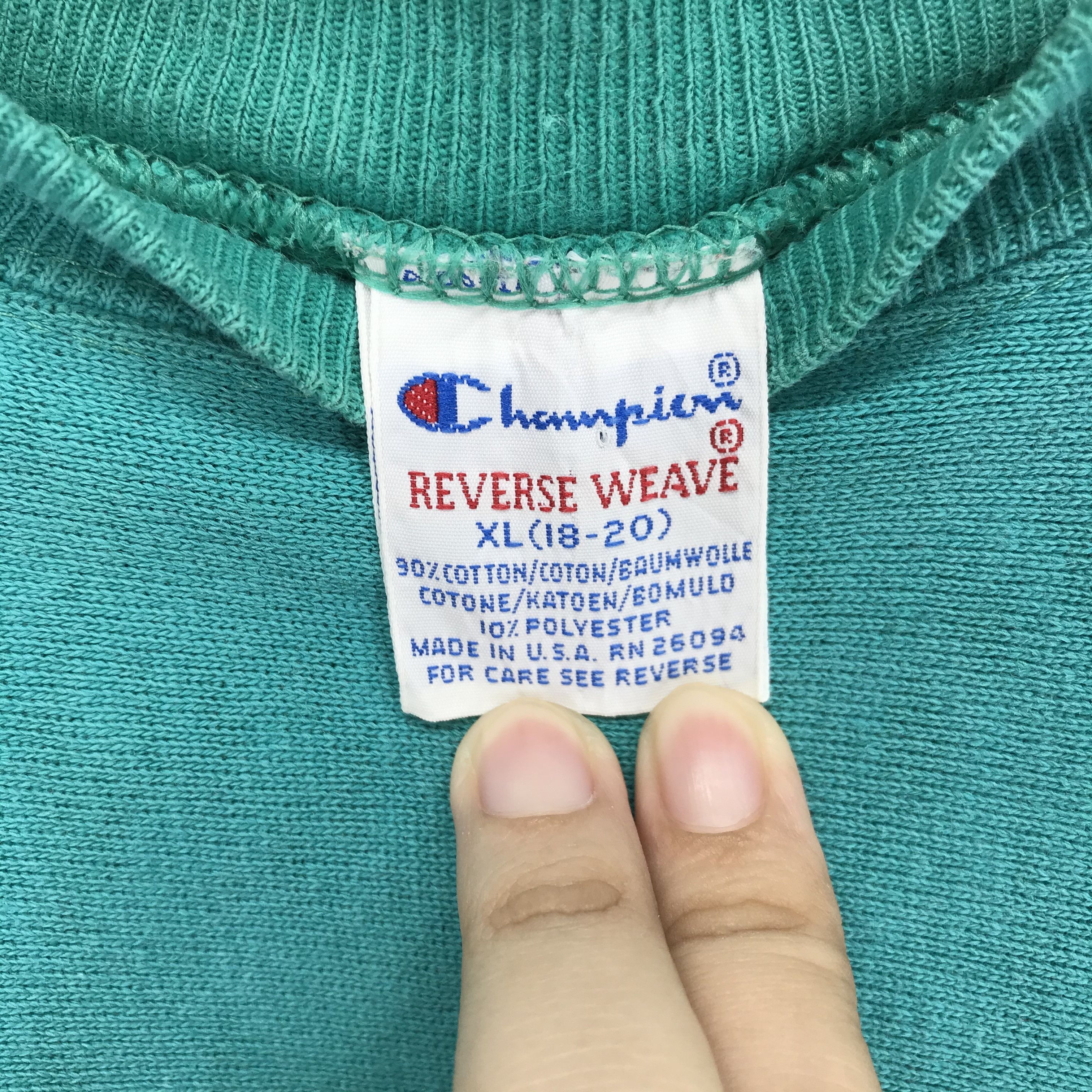 Champion Rare Champion Reverse Weave Made in Usa Sweatshirt #2158-84 Size XL / US 12-14 / IT 48-50 - 7 Thumbnail
