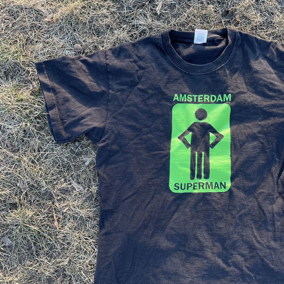 Vintage Vintage Y2K Sun Faded Graphic Tee Amsterdam Streetwear L Size US L / EU 52-54 / 3 - 2 Thumbnail