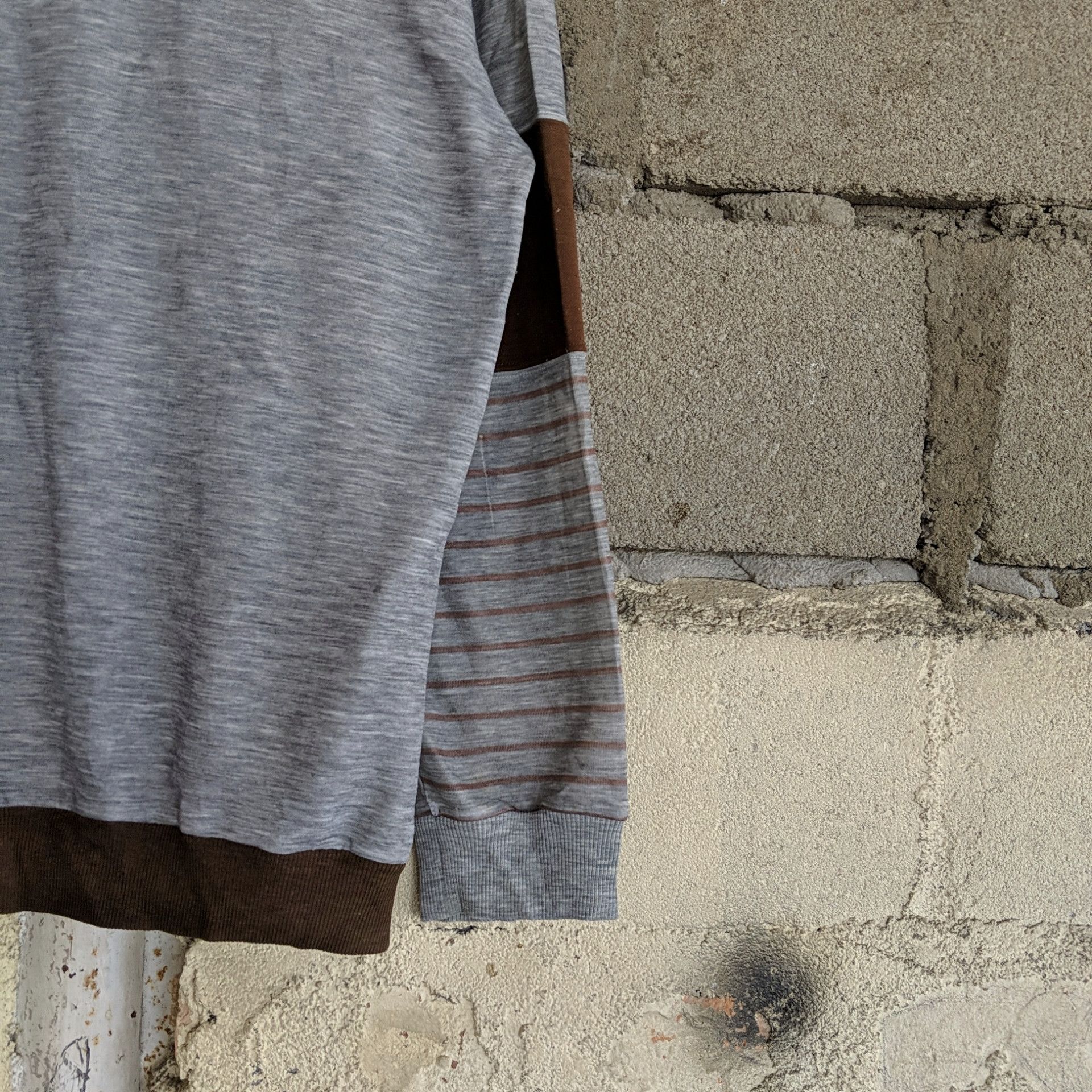 Vintage Poplar Club Sweatshirt Sweater Stripe