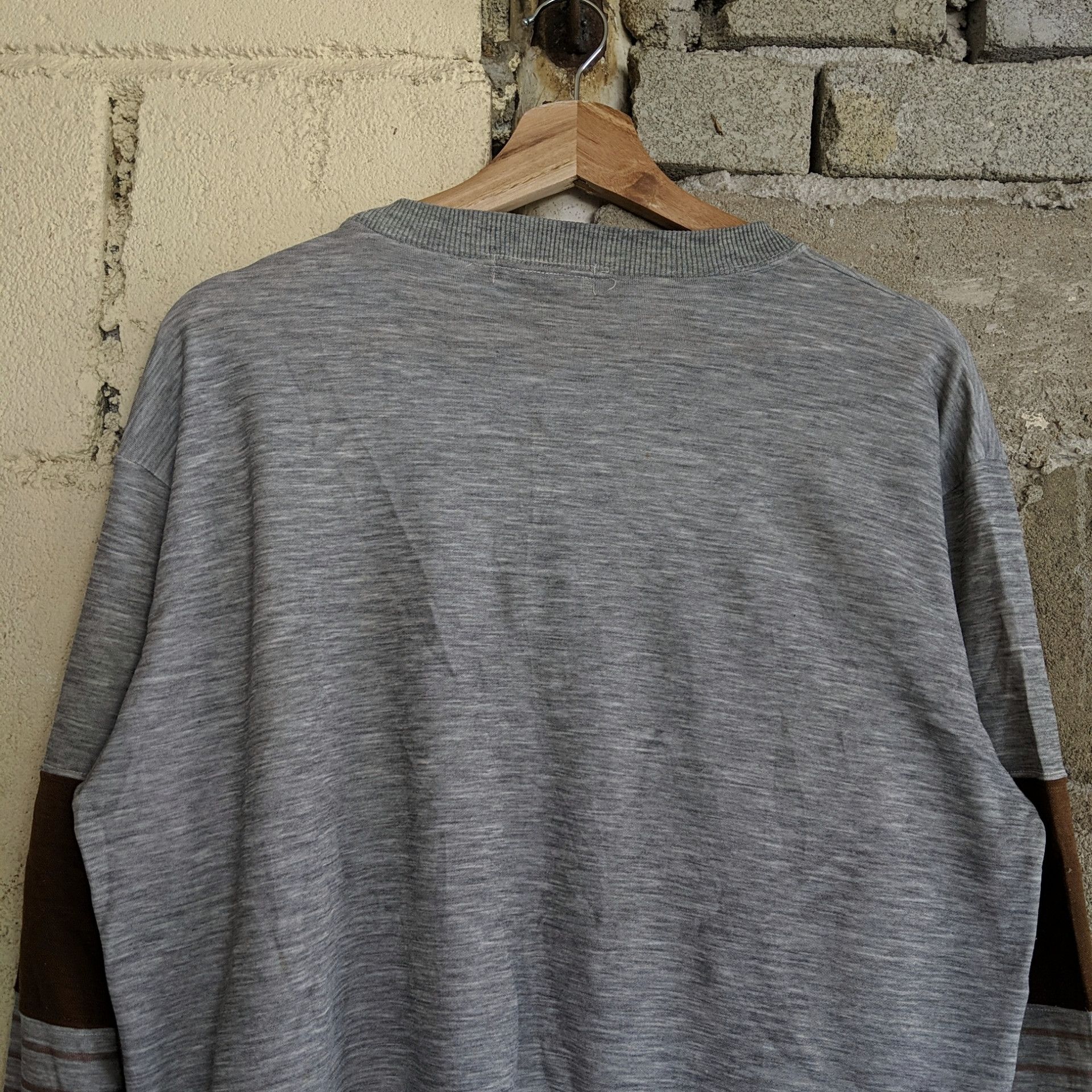Vintage Poplar Club Sweatshirt Sweater Stripe