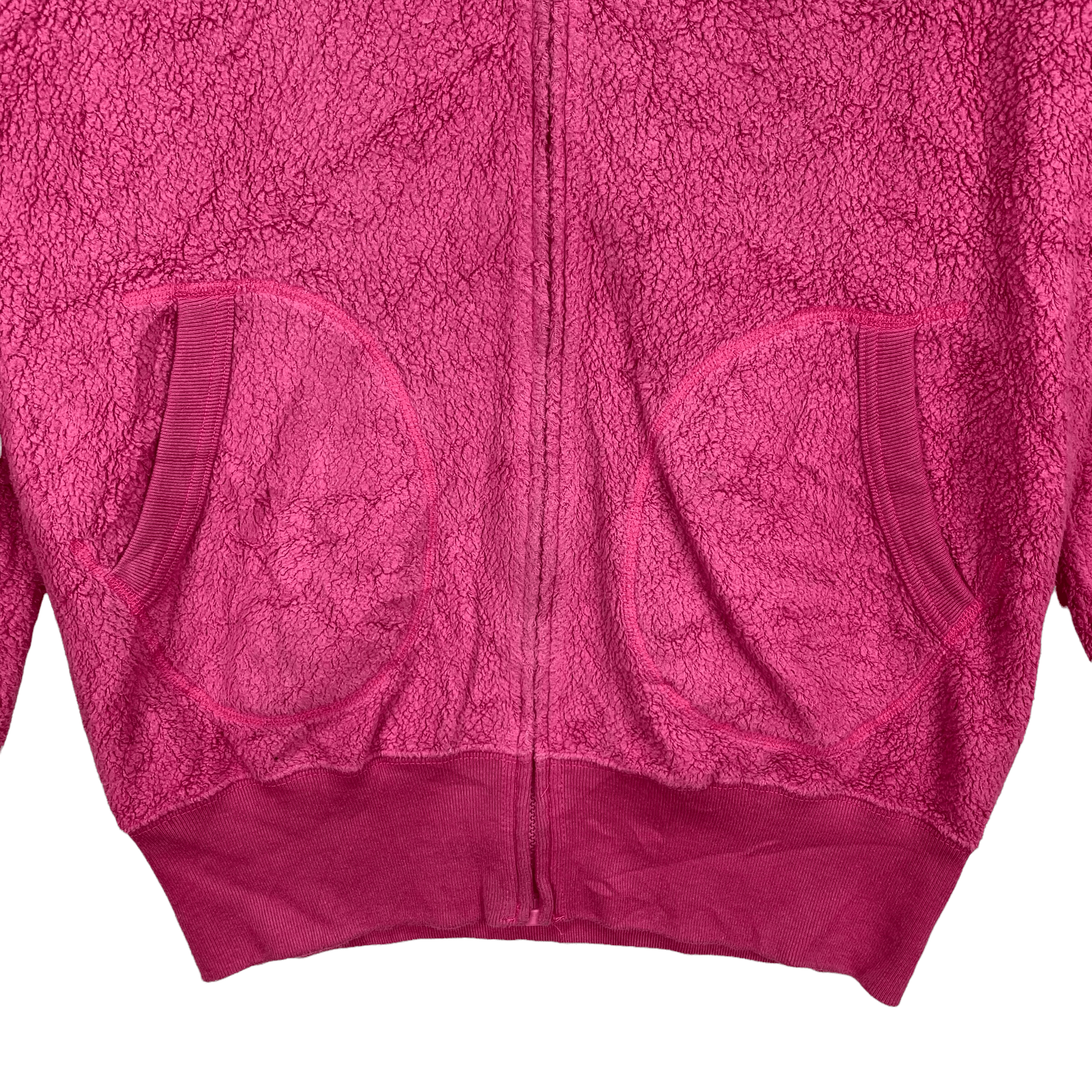 Hysteric Glamour Hysteric Glamour Pink Fleece Zipper Hoodies #3850-133 Size S / US 4 / IT 40 - 4 Thumbnail