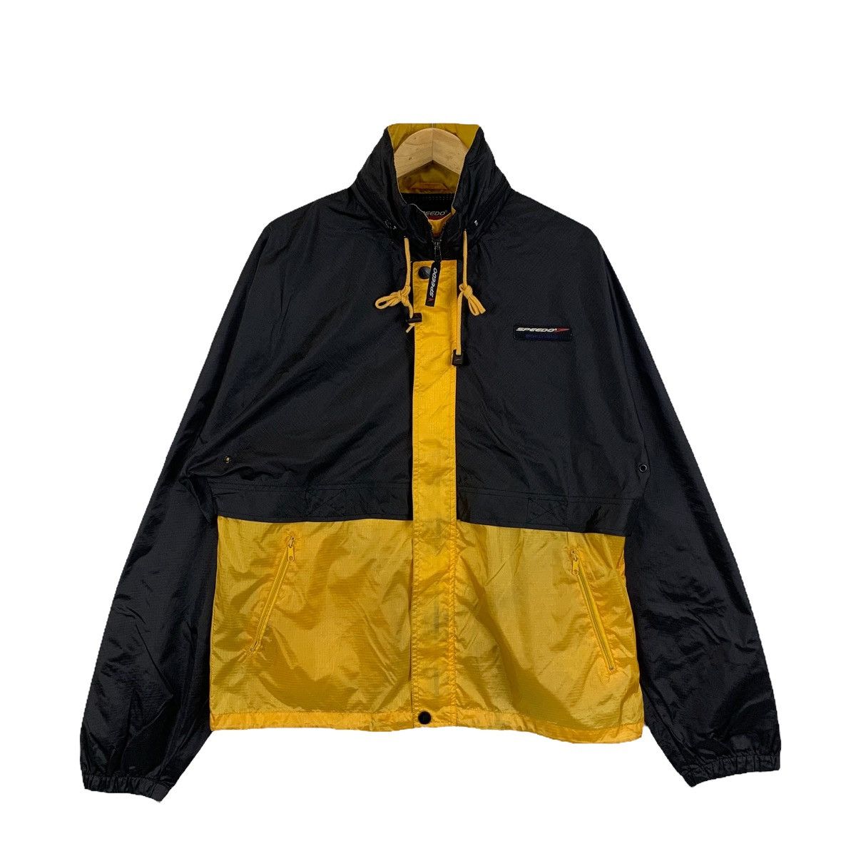 Speedo × Vintage Vintage SPEEDO Sportswear Zipper Windbreaker Light Jacket Size US S / EU 44-46 / 1 - 1 Thumbnail