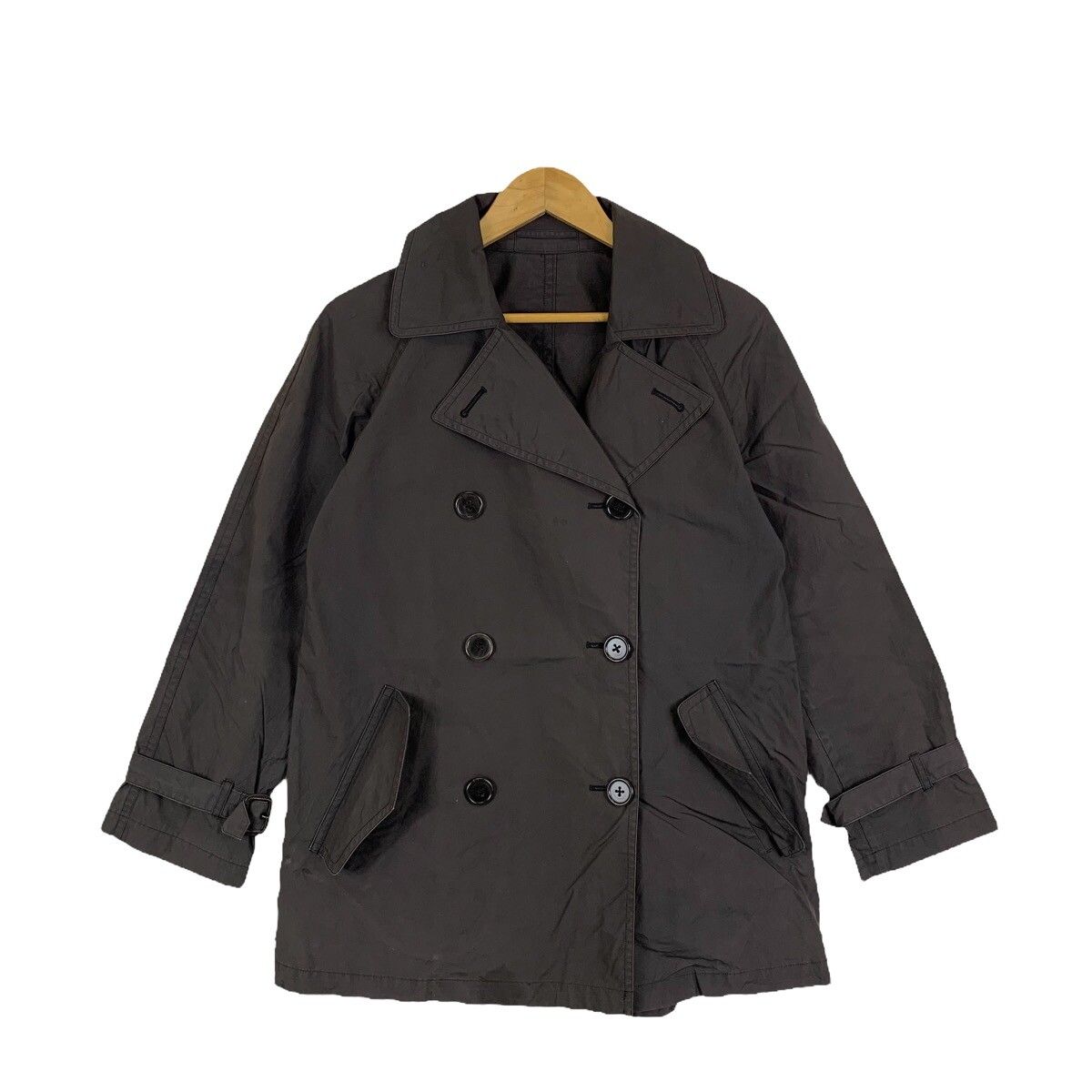 Vintage MARGARET HOWELL British Fashion Designer Trench Coats Jacket ...
