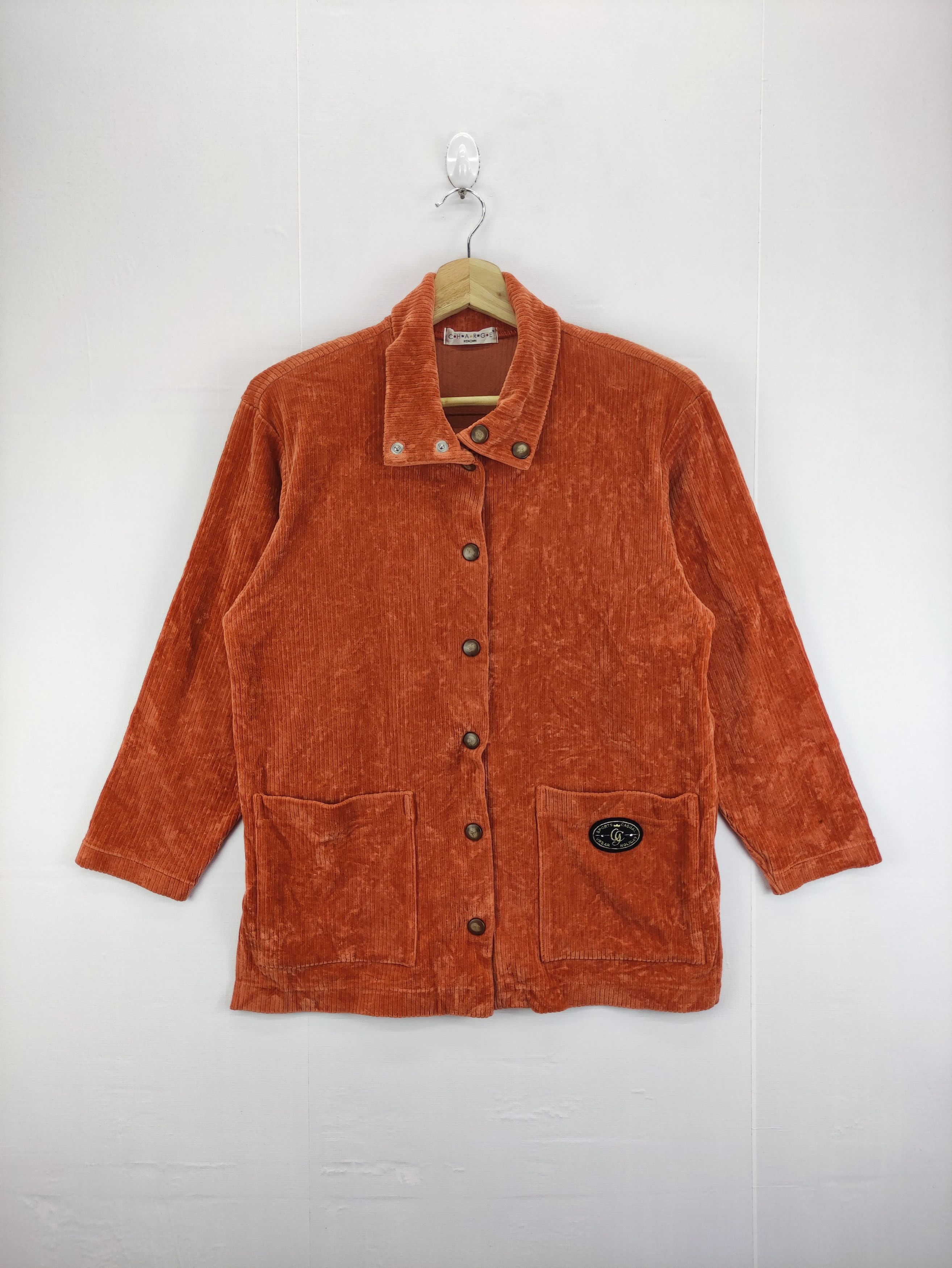 RENOWN Vintage Corduroy Jacket Charge Renown Snap Button Size US M / EU 48-50 / 2 - 1 Thumbnail