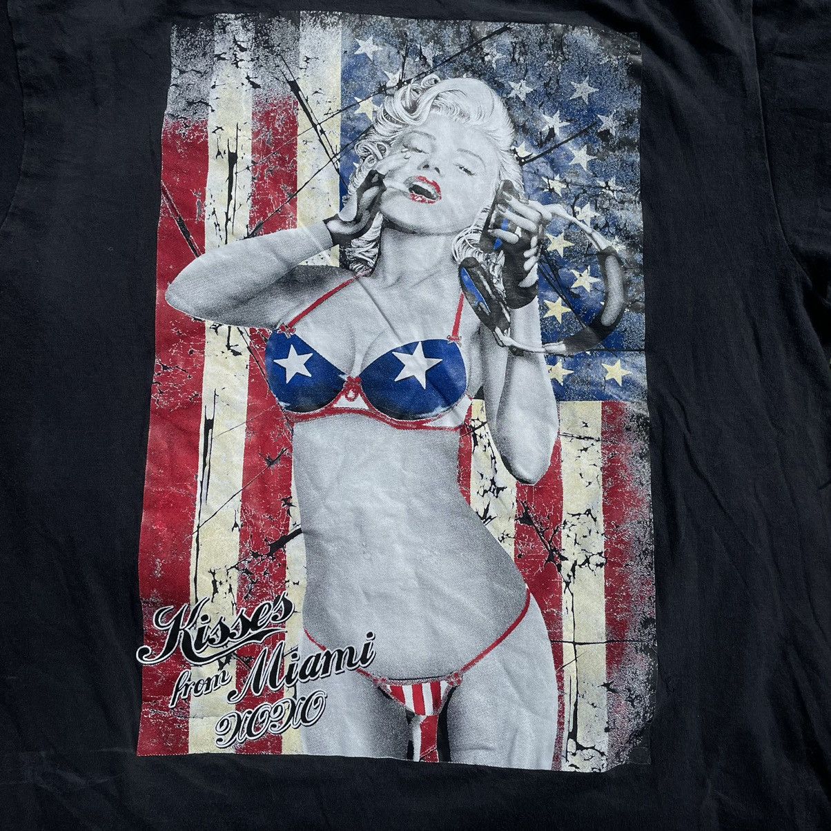 Vintage Vintage Y2K Marilyn Monroe Graphic Tee Sun Faded Black M Size US M / EU 48-50 / 2 - 4 Thumbnail