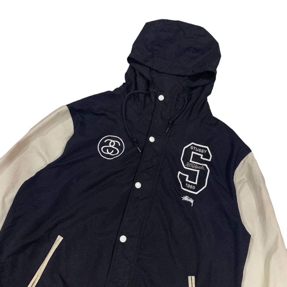 Stussy 🔥STUSSY Embroidery Logo Hoodie Light Jacket Size US L / EU 52-54 / 3 - 8 Thumbnail