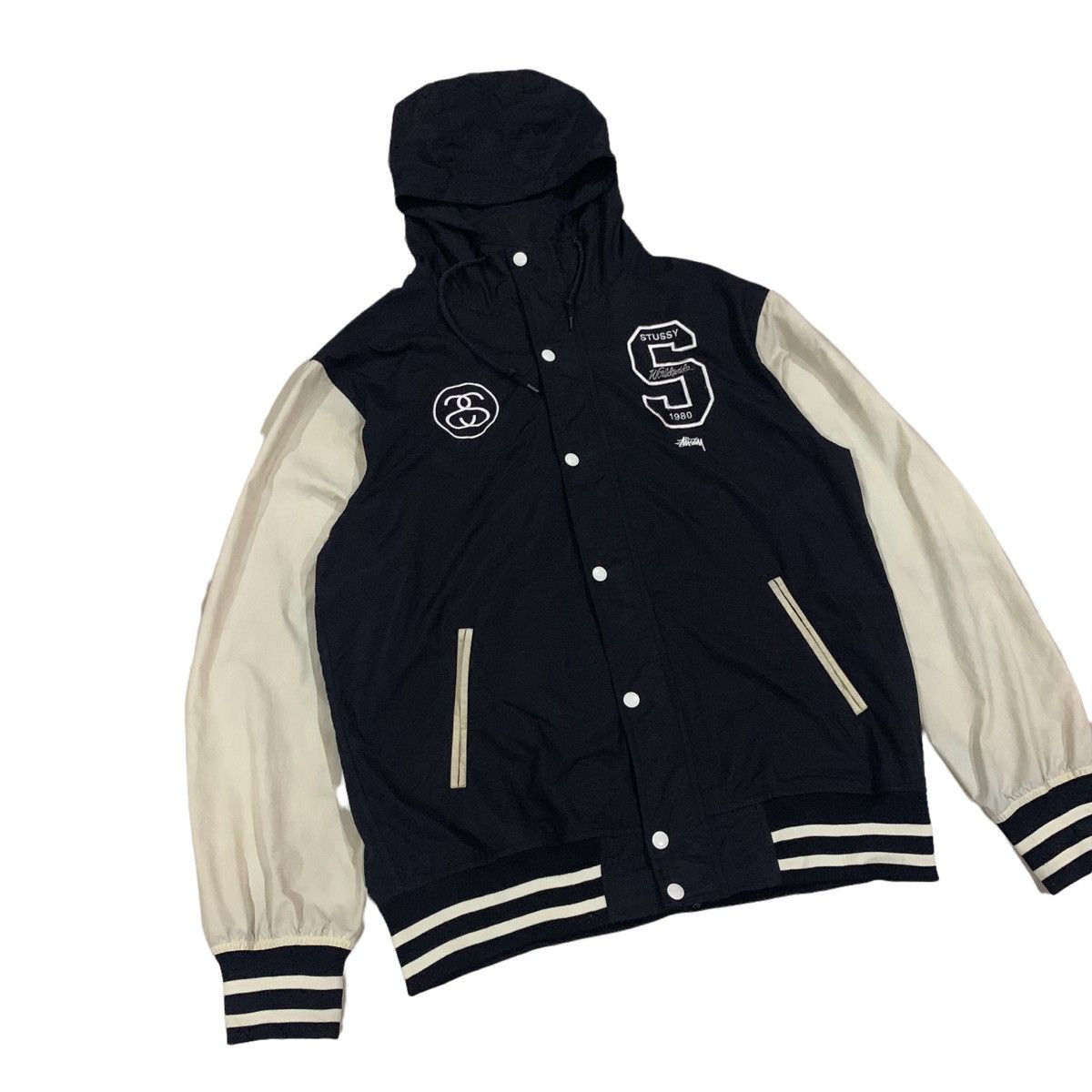 Stussy 🔥STUSSY Embroidery Logo Hoodie Light Jacket Size US L / EU 52-54 / 3 - 4 Thumbnail
