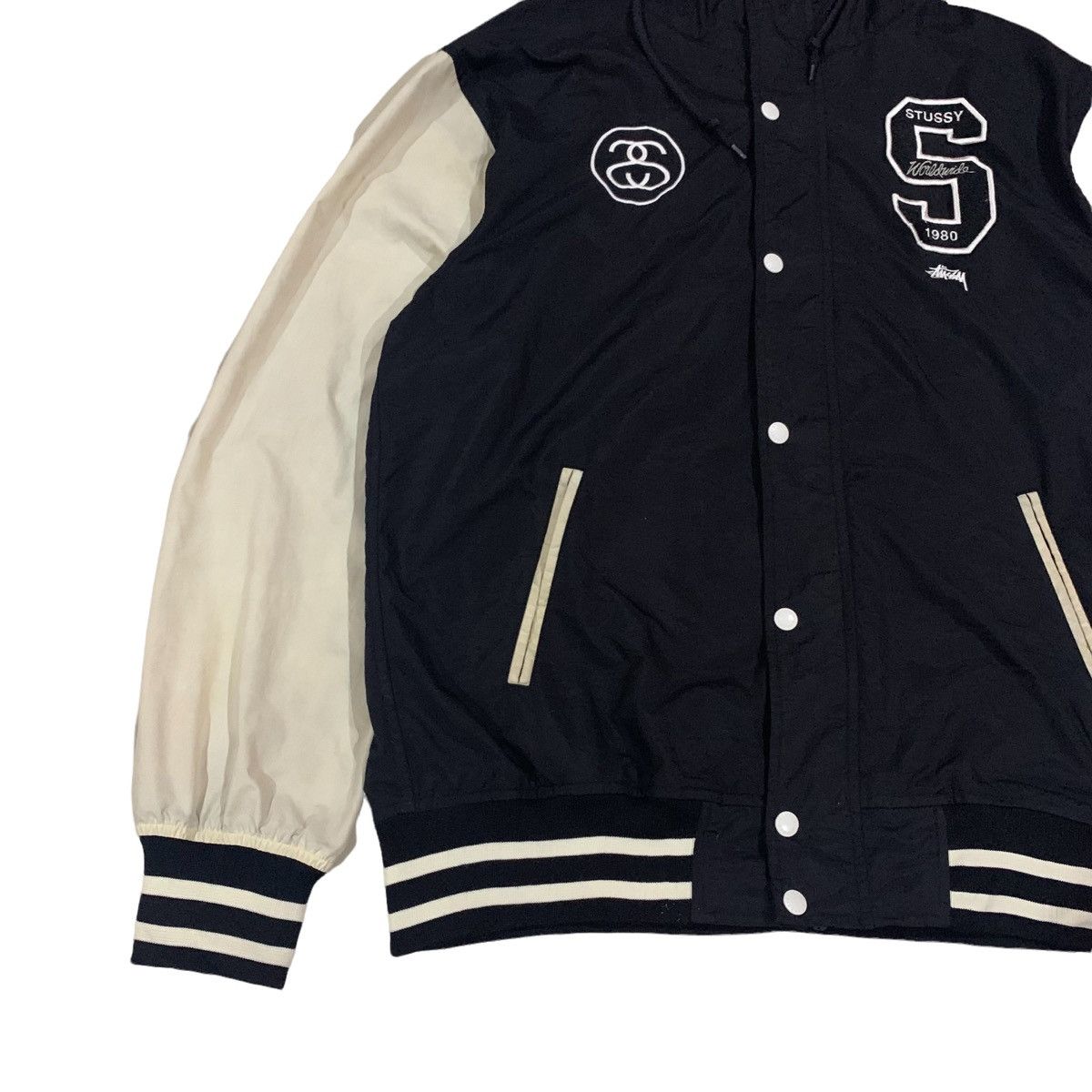 Stussy 🔥STUSSY Embroidery Logo Hoodie Light Jacket Size US L / EU 52-54 / 3 - 6 Thumbnail