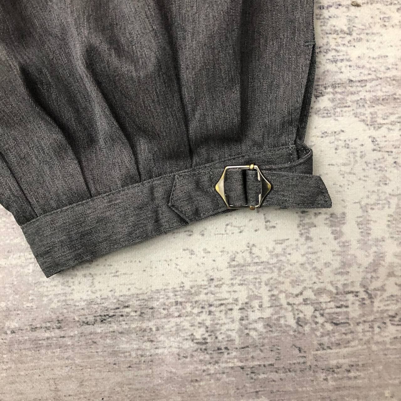 Japanese Brand P243 JAPAN WORKWEAR BLACK WOLF CARGO PANTS Size US 34 / EU 50 - 7 Thumbnail