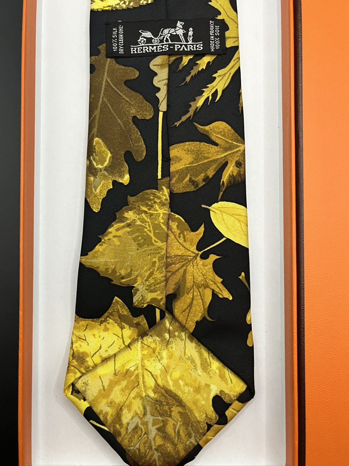 Hermes Hand Painted Hermes Tie Size ONE SIZE - 4 Thumbnail