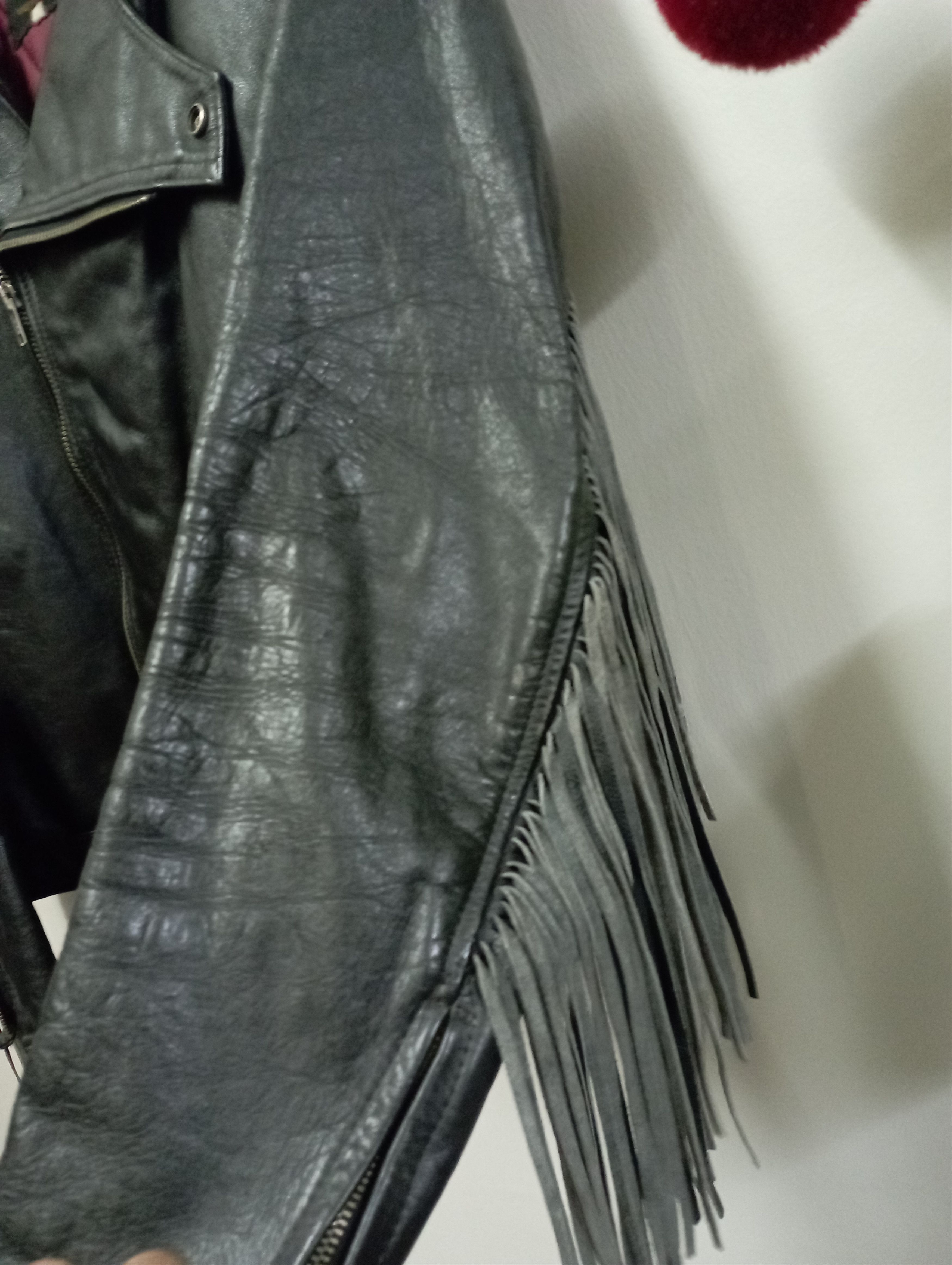Schott Vintage Cowboy STAGG Bikers Leather Jacket Size US M / EU 48-50 / 2 - 9 Thumbnail