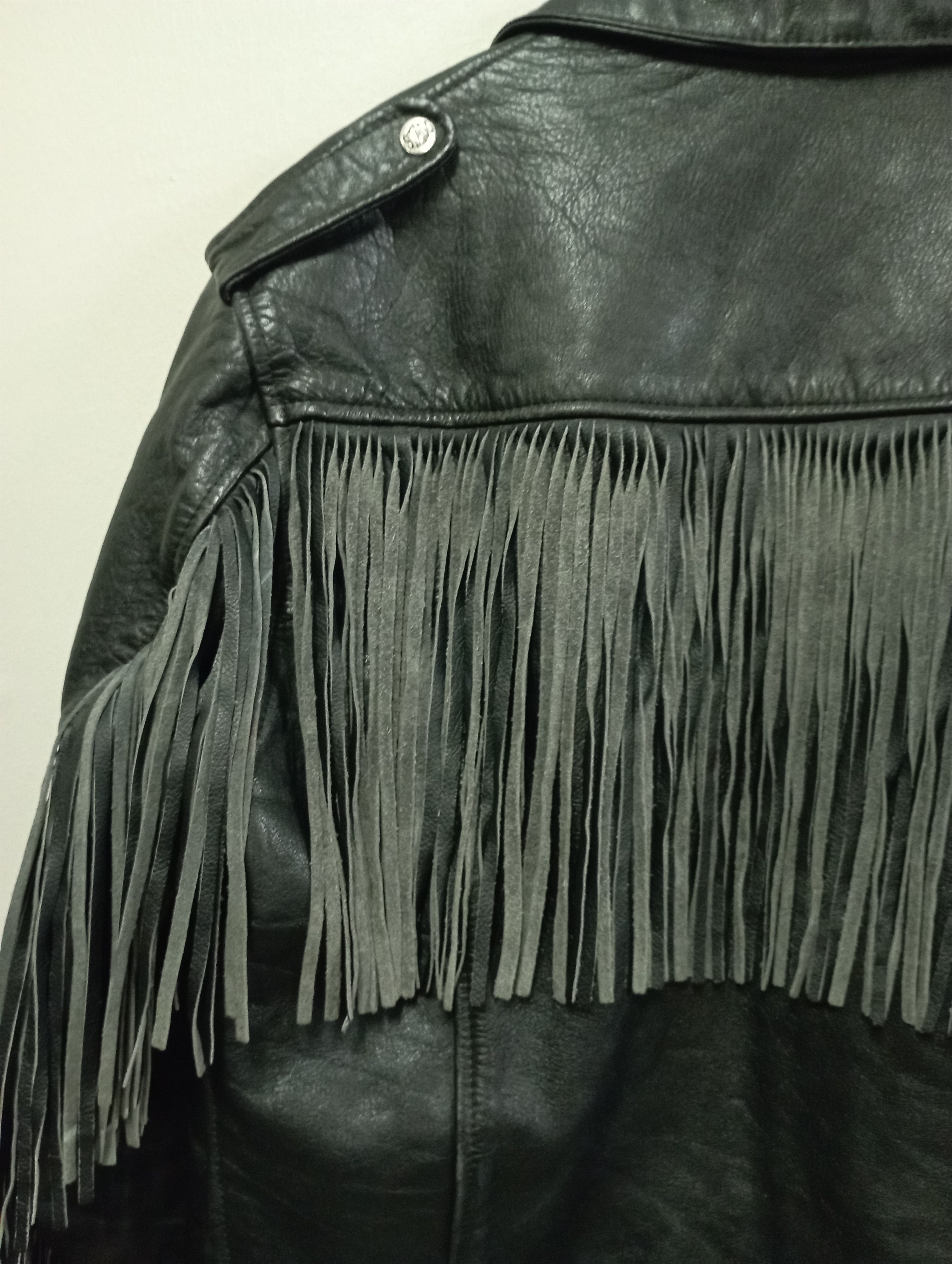 Schott Vintage Cowboy STAGG Bikers Leather Jacket Size US M / EU 48-50 / 2 - 16 Thumbnail