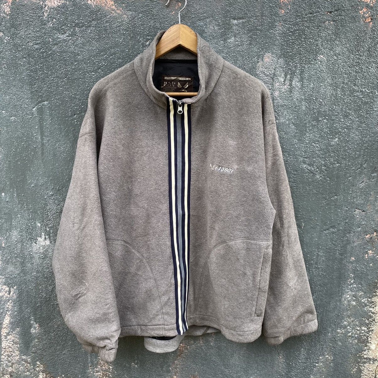 Bugle Boy Vintage 90s Bad Boy ERD GRUNGE THRASHED SWEATER Size US L / EU 52-54 / 3 - 1 Thumbnail