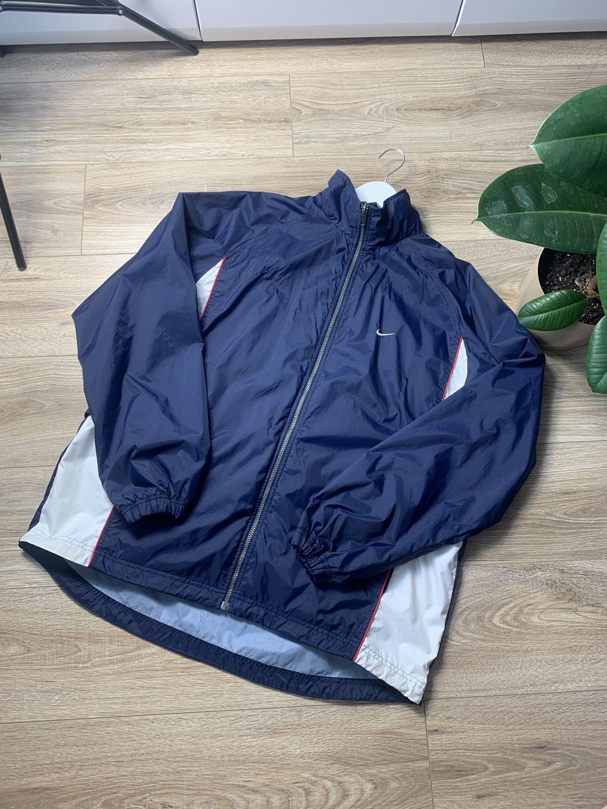 Nike × Vintage Vintage Nike Nylon Truck Jacket Size US XXL / EU 58 / 5 - 1 Thumbnail