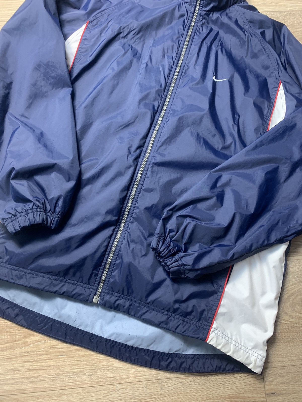 Nike × Vintage Vintage Nike Nylon Truck Jacket Size US XXL / EU 58 / 5 - 2 Thumbnail