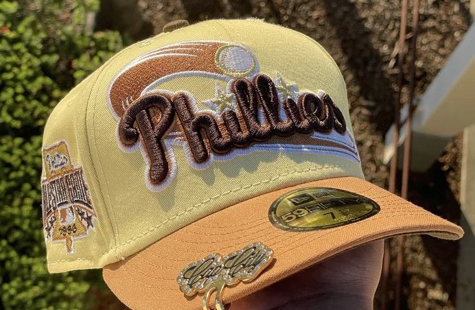 image of Hat Club x Mlb 7 3/8 Philadelphia Phillies 1996 All Star Game Patch in Two Tone, Men's