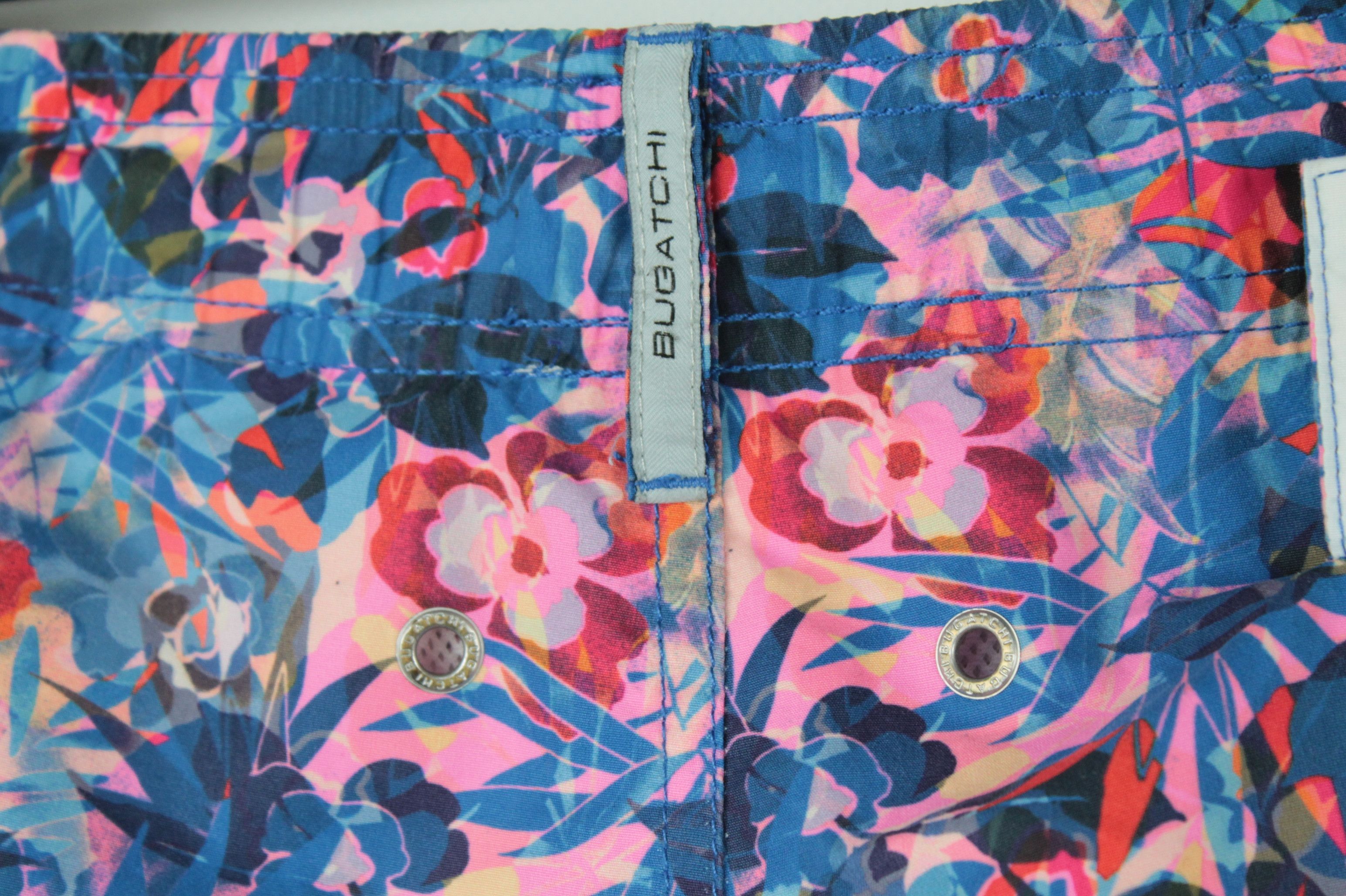 BUGATCHI Bugatchi Multicolor Swim Trunks Shorts Size US 36 / EU 52 - 6 Thumbnail