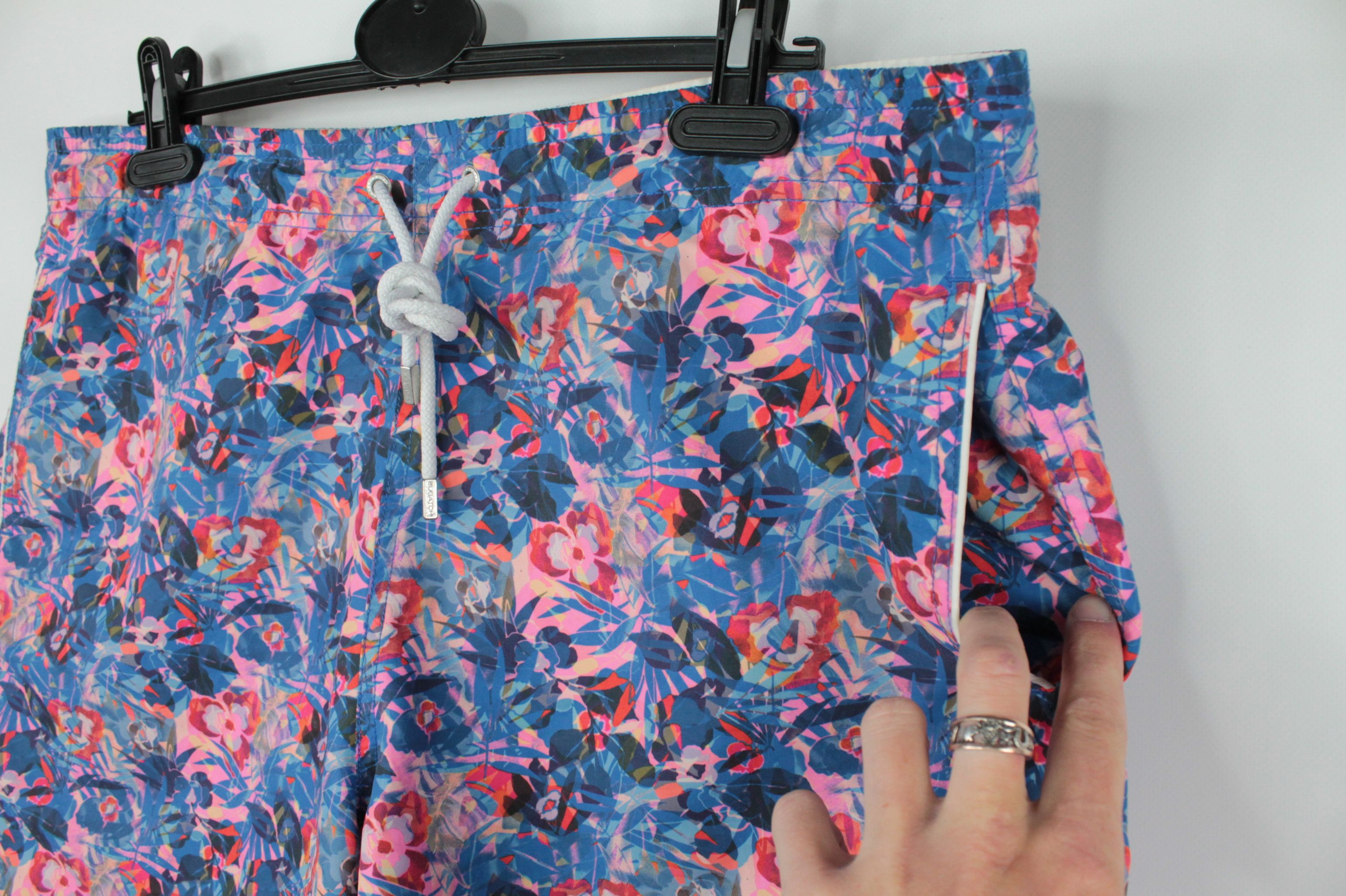 BUGATCHI Bugatchi Multicolor Swim Trunks Shorts Size US 36 / EU 52 - 2 Thumbnail