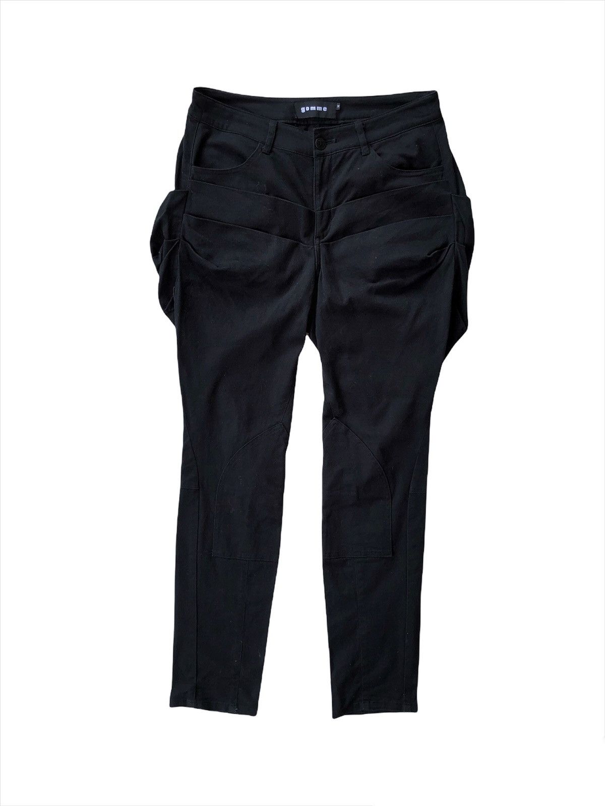 gomme Y2K Gomme Yohji Yamamoto's Gas Mask Post Apocalypse Pants Size US 30 / EU 46 - 2 Thumbnail