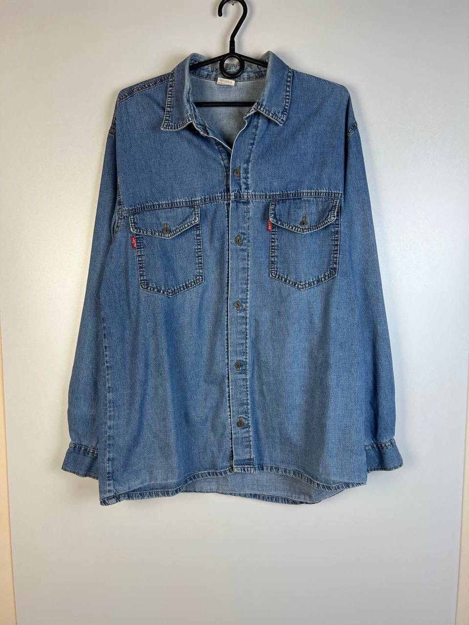 Levi's Levi’s 90s denim vintage shirt size L Size US XL / EU 56 / 4 - 1 Thumbnail