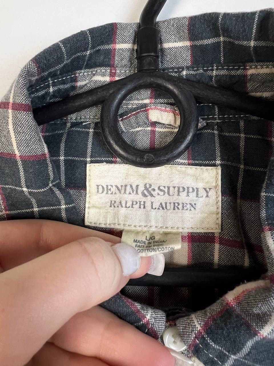 Vintage Demon Supply Ralph Lauren vintage luxury shirt size L Size US L / EU 52-54 / 3 - 3 Thumbnail