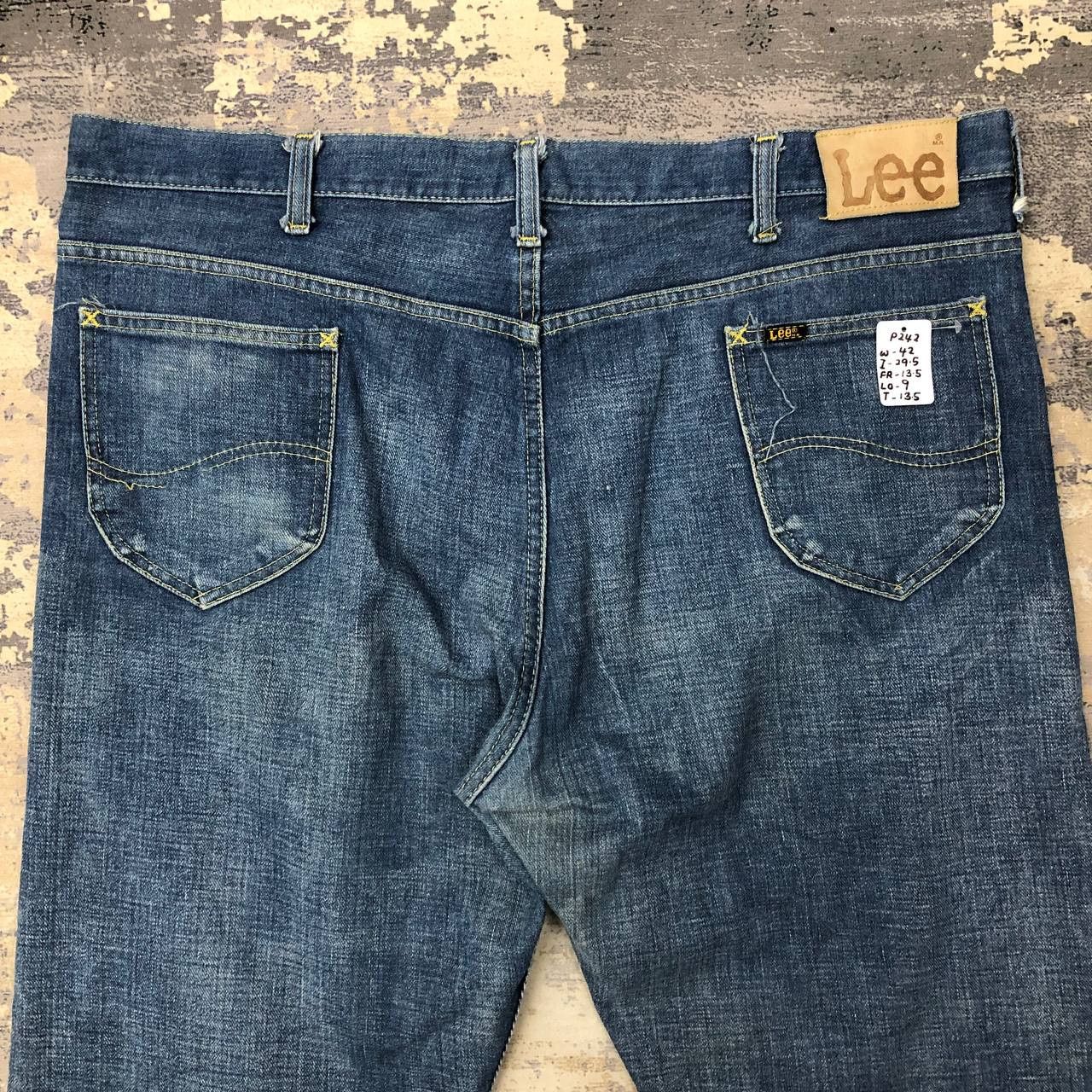 Lee P242 VTG made in USA LEE RIDER JEANS big sz Size US 42 / EU 58 - 5 Thumbnail