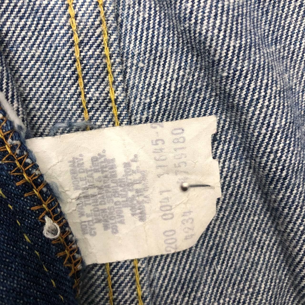 Lee P242 VTG made in USA LEE RIDER JEANS big sz Size US 42 / EU 58 - 2 Thumbnail