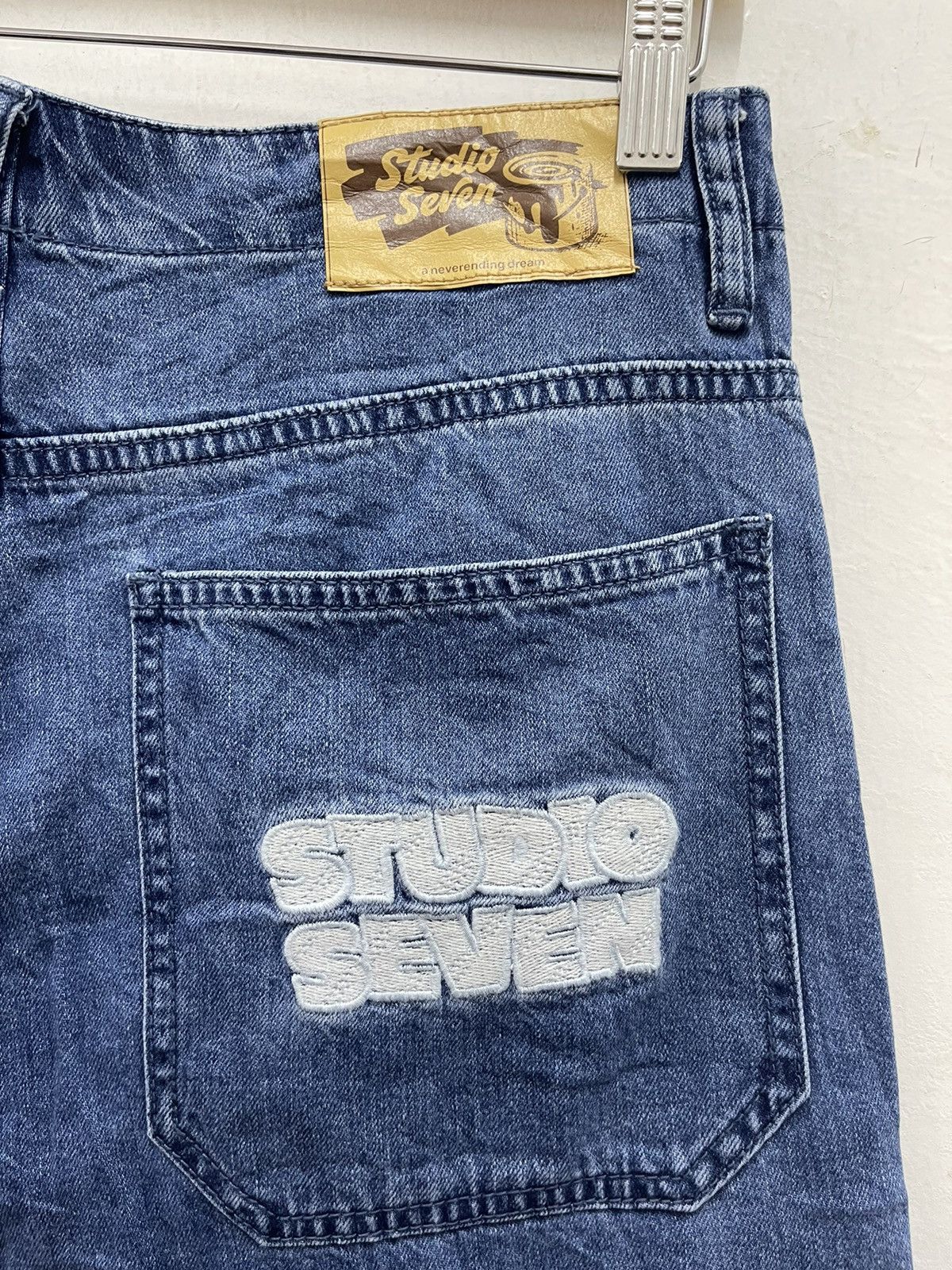 Studio Seven Rare STUDIO SEVEN A Neverending Dream Denim Shorts Pant Size US 31 - 3 Thumbnail