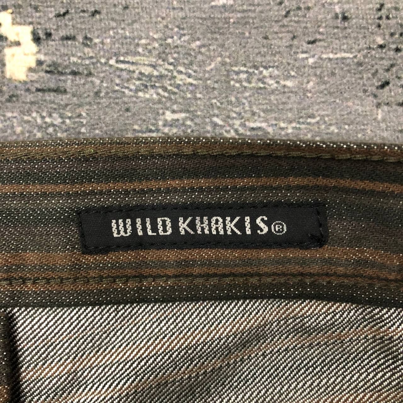 Japanese Brand P240 MADE IN JAPAN WILD KHAKIS STRIPED JEANS Size US 34 / EU 50 - 6 Thumbnail