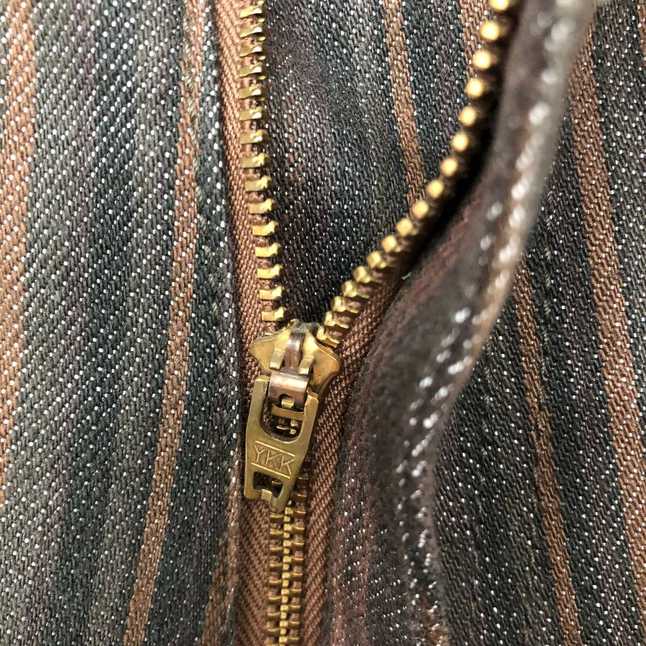 Japanese Brand P240 MADE IN JAPAN WILD KHAKIS STRIPED JEANS Size US 34 / EU 50 - 8 Thumbnail