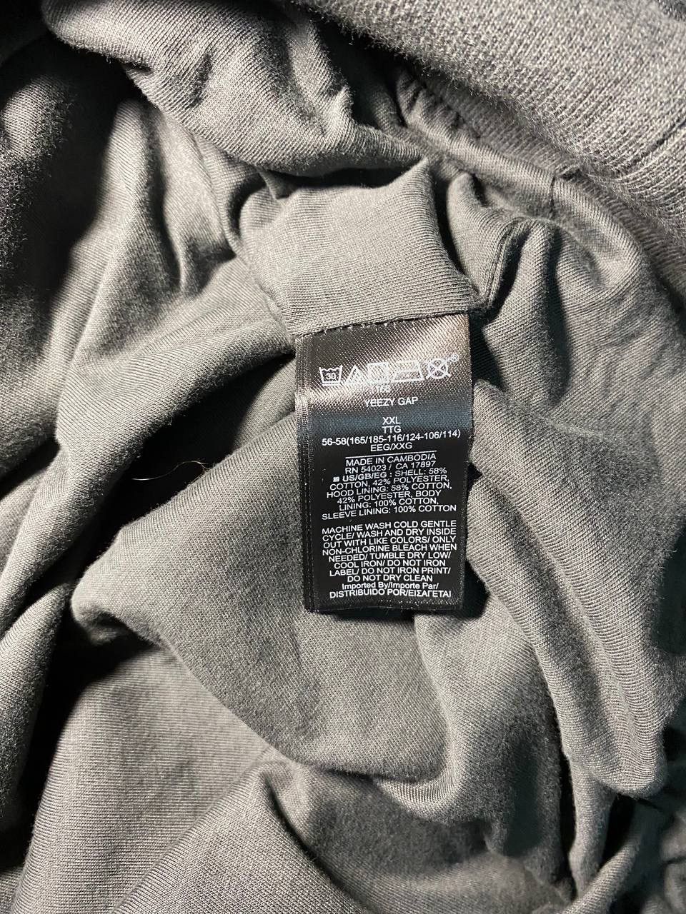 Kanye West Yeezy Gap Engineered by Balenciaga Dove Hoodie Size US XXL / EU 58 / 5 - 5 Thumbnail
