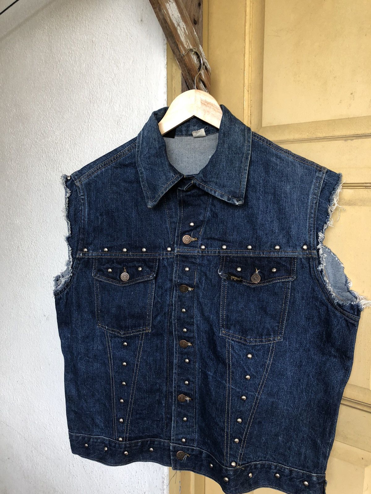Sears Vtg Genuine Roebucks by Sears Studded Selvedge Punk Jackets Size US L / EU 52-54 / 3 - 7 Thumbnail