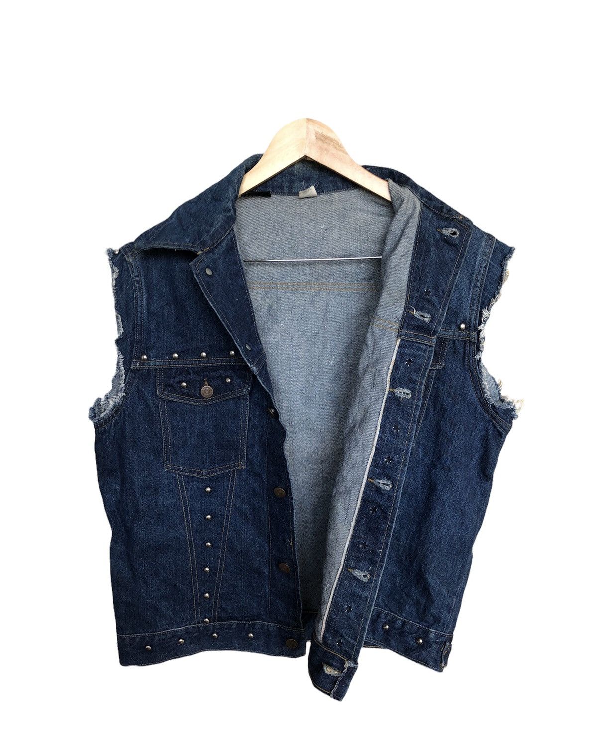 Sears Vtg Genuine Roebucks by Sears Studded Selvedge Punk Jackets Size US L / EU 52-54 / 3 - 1 Thumbnail