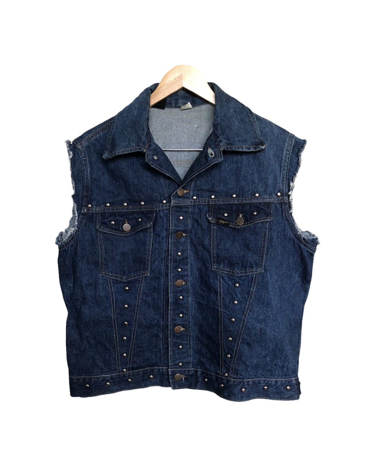 Sears Vtg Genuine Roebucks by Sears Studded Selvedge Punk Jackets Size US L / EU 52-54 / 3 - 2 Thumbnail