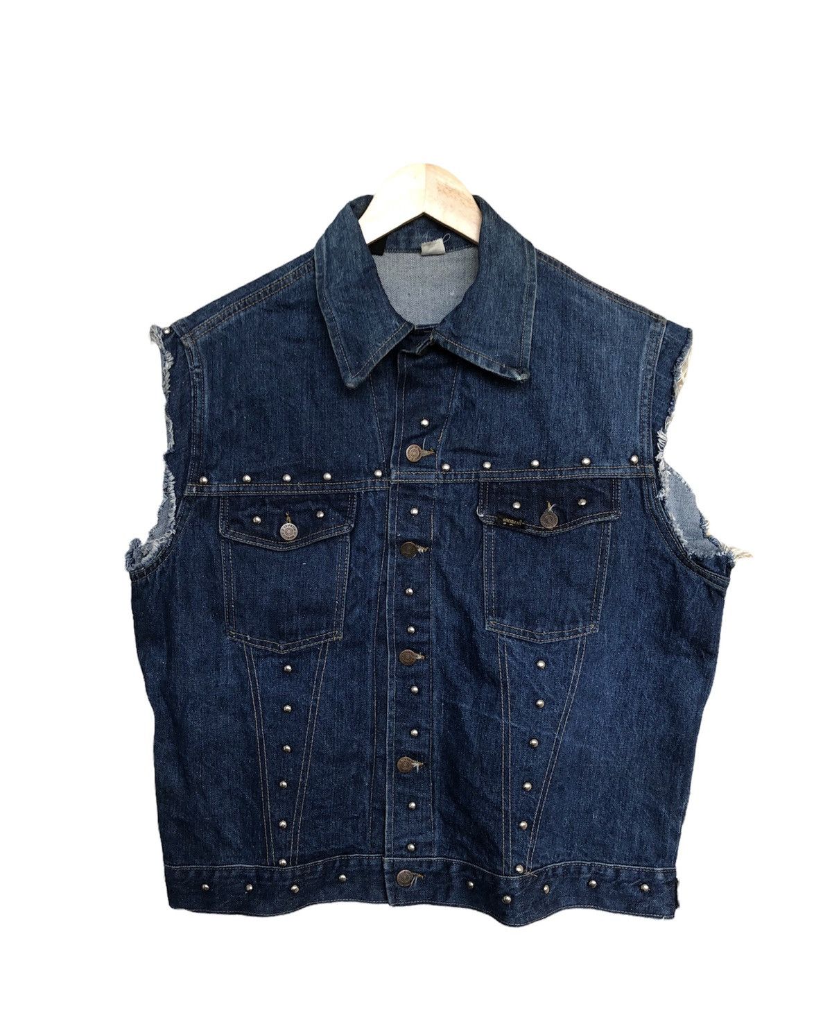 Sears Vtg Genuine Roebucks by Sears Studded Selvedge Punk Jackets Size US L / EU 52-54 / 3 - 3 Thumbnail
