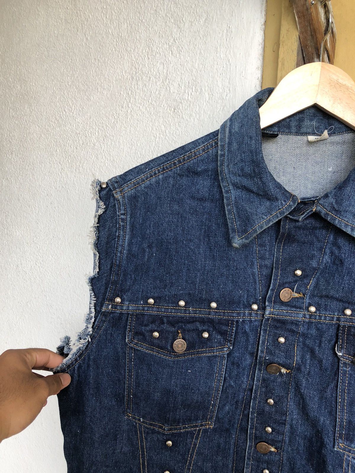 Sears Vtg Genuine Roebucks by Sears Studded Selvedge Punk Jackets Size US L / EU 52-54 / 3 - 11 Thumbnail